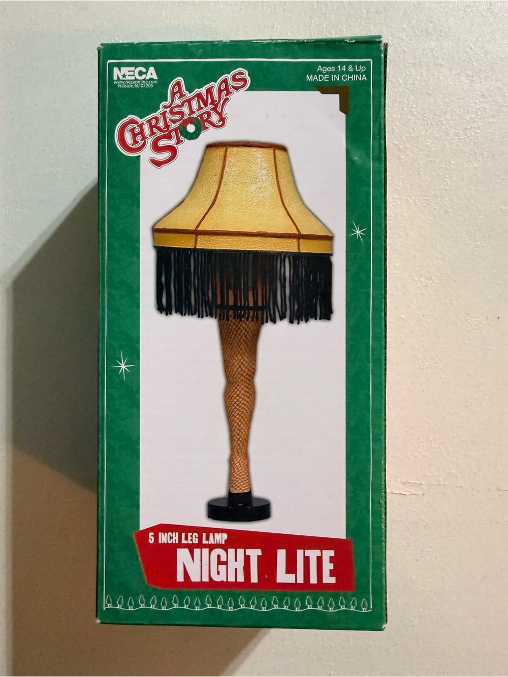 A Christmas Story Leg Lamp Night Lite